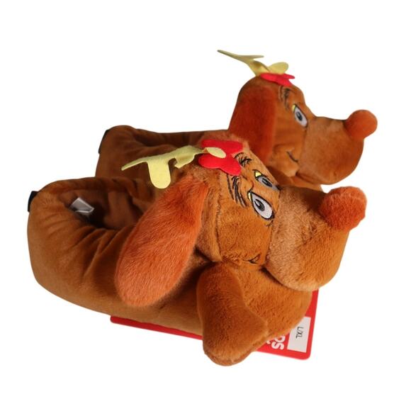 Max Grinch Christmas Slippers Adult L XL - Picture 3 of 7